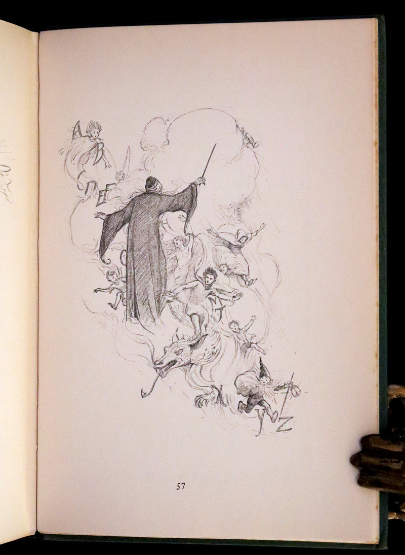 1928 First Edition - An Alphabet of Magic Illustrated by Margaret W. Tarrant