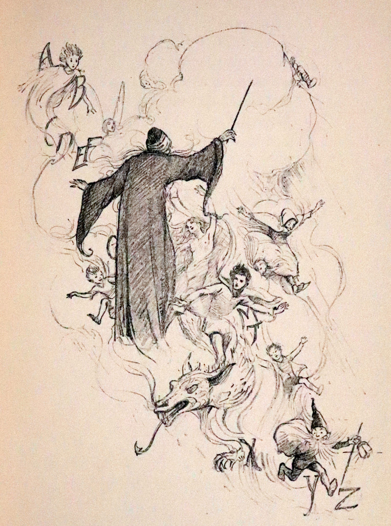 1928 First Edition - An Alphabet of Magic Illustrated by Margaret W. Tarrant