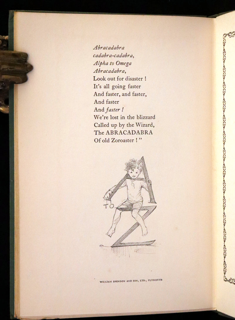 1928 First Edition - An Alphabet of Magic Illustrated by Margaret W. Tarrant