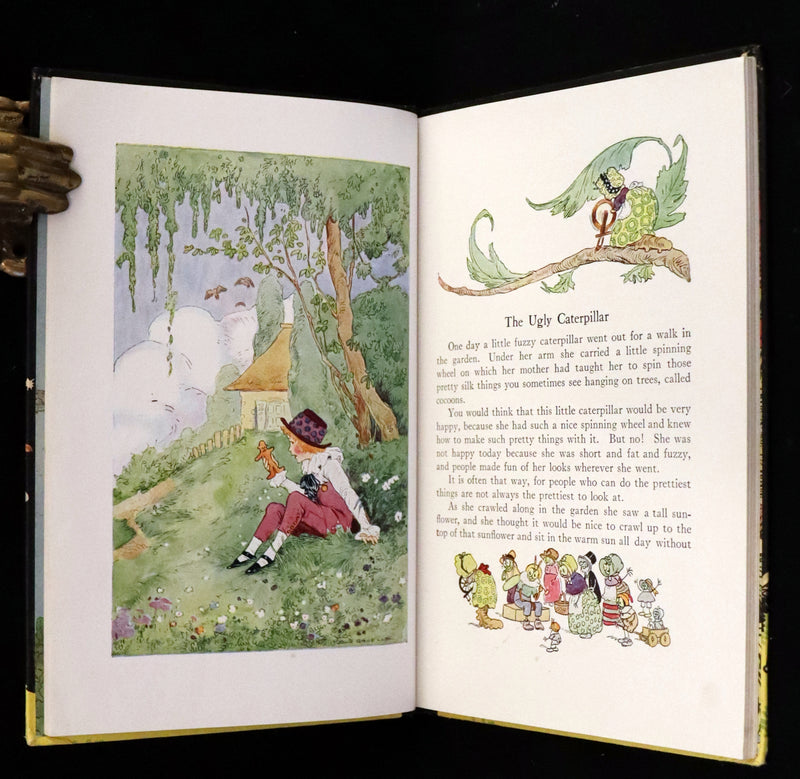 1928 Rare Book - Raggedy Ann’s Fairy Stories Illustrated by Johnny Gruelle