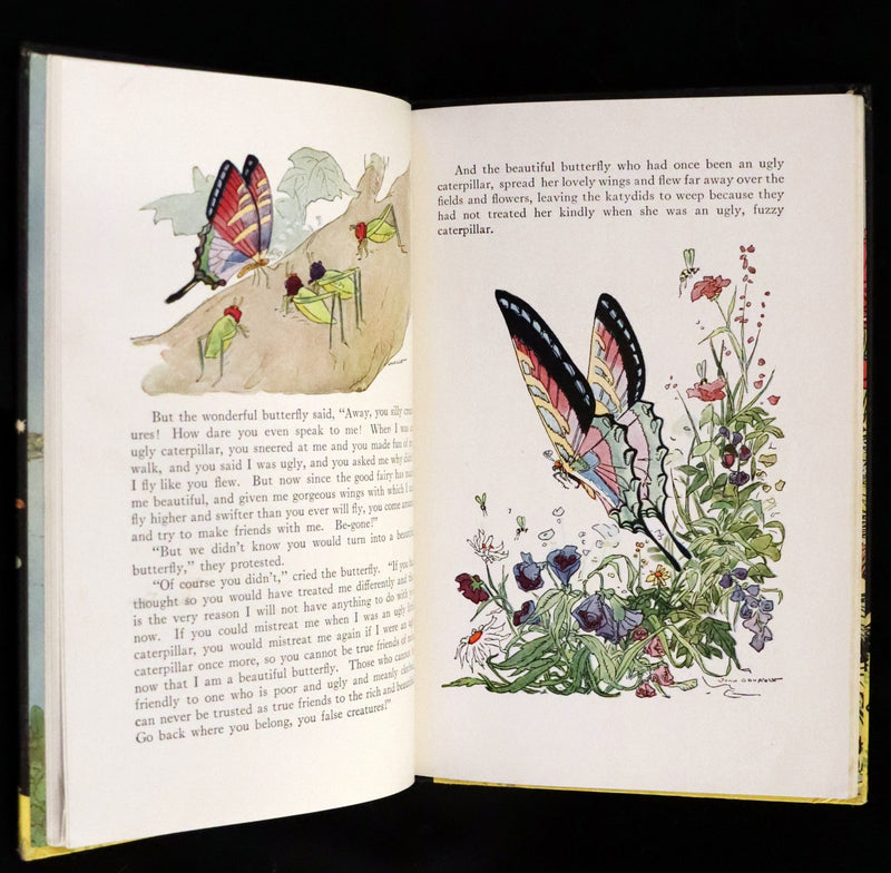 1928 Rare Book - Raggedy Ann’s Fairy Stories Illustrated by Johnny Gruelle