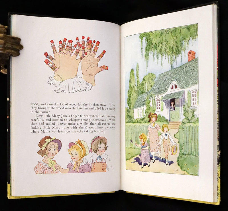 1928 Rare Book - Raggedy Ann’s Fairy Stories Illustrated by Johnny Gruelle
