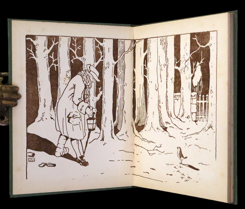 1920 First Illustrated Edition by Winifred M. Warne - The Robin's Christmas Eve