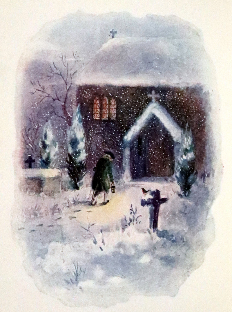 1920 First Illustrated Edition by Winifred M. Warne - The Robin's Christmas Eve