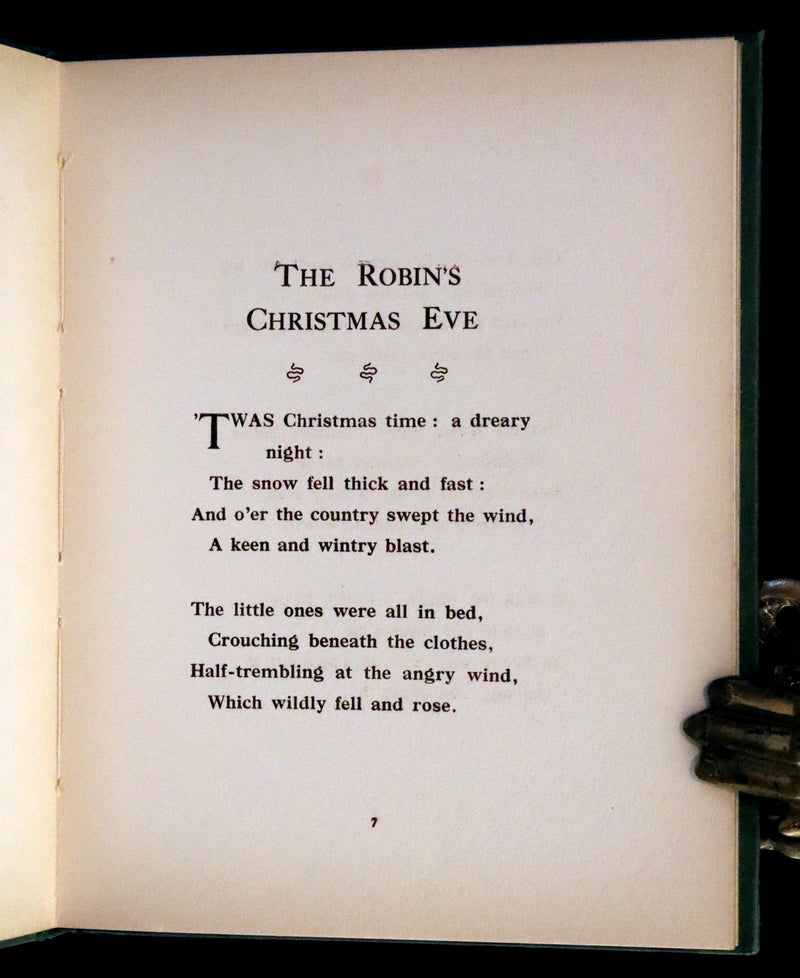 1920 First Illustrated Edition by Winifred M. Warne - The Robin's Christmas Eve