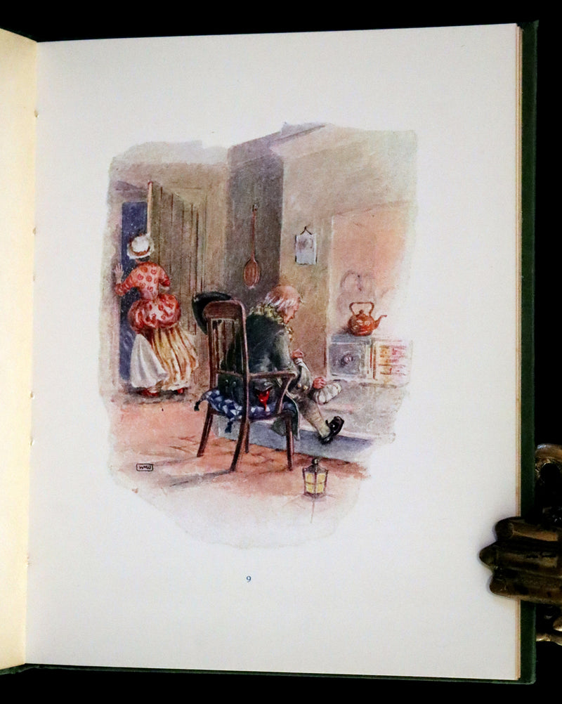 1920 First Illustrated Edition by Winifred M. Warne - The Robin's Christmas Eve