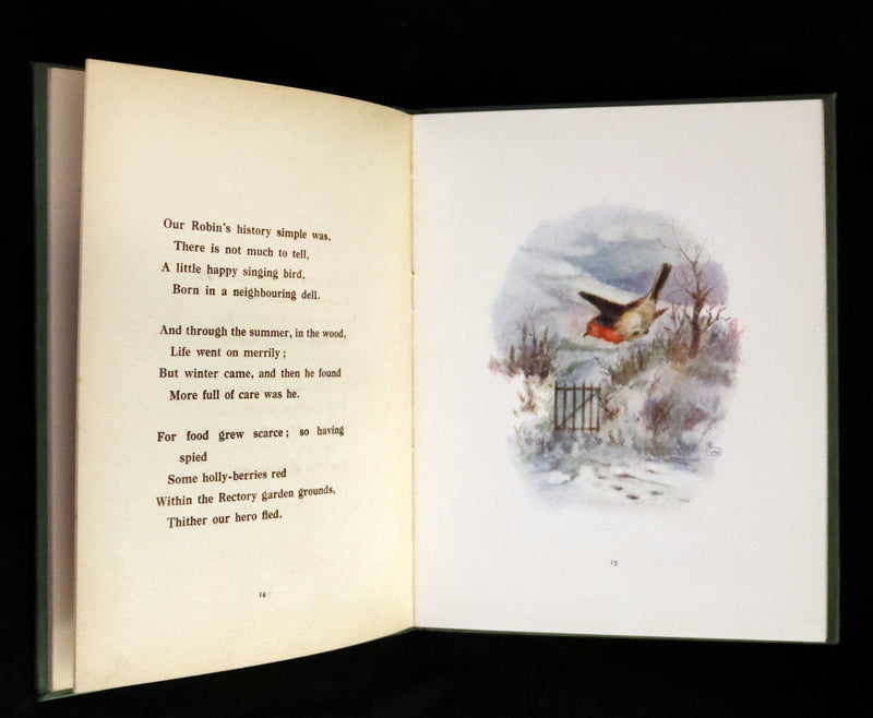 1920 First Illustrated Edition by Winifred M. Warne - The Robin's Christmas Eve
