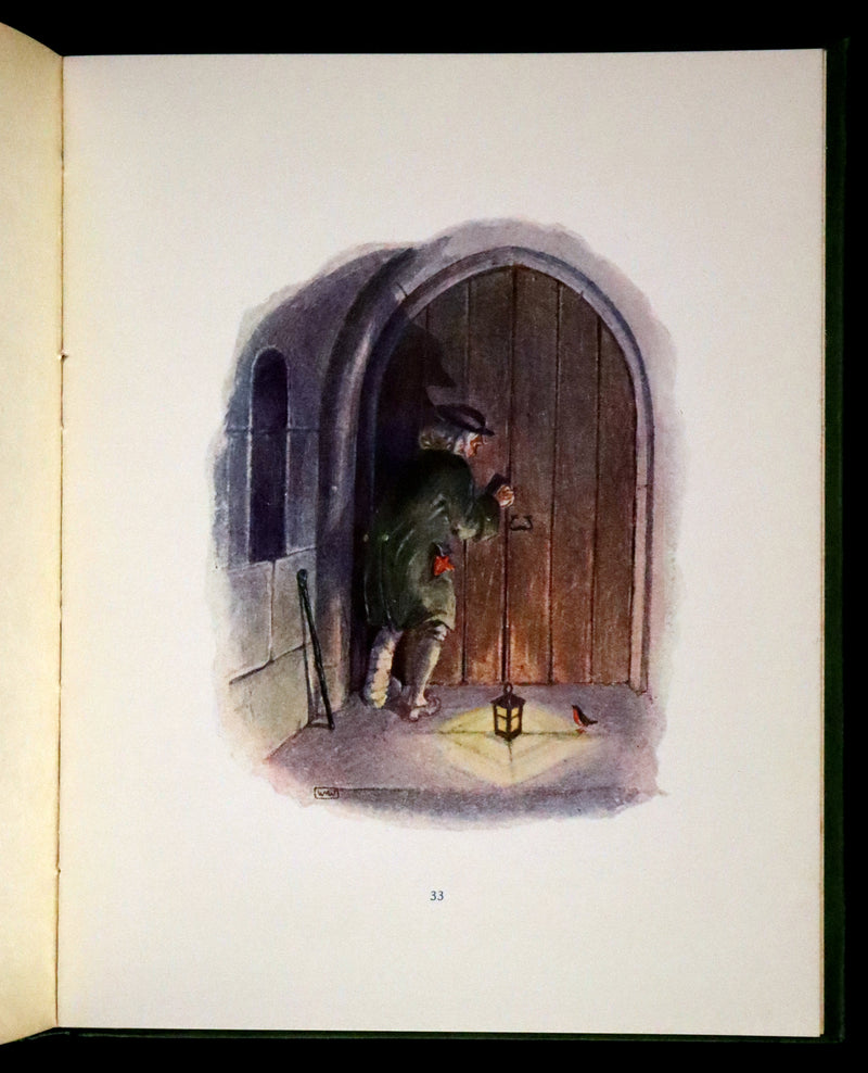 1920 First Illustrated Edition by Winifred M. Warne - The Robin's Christmas Eve