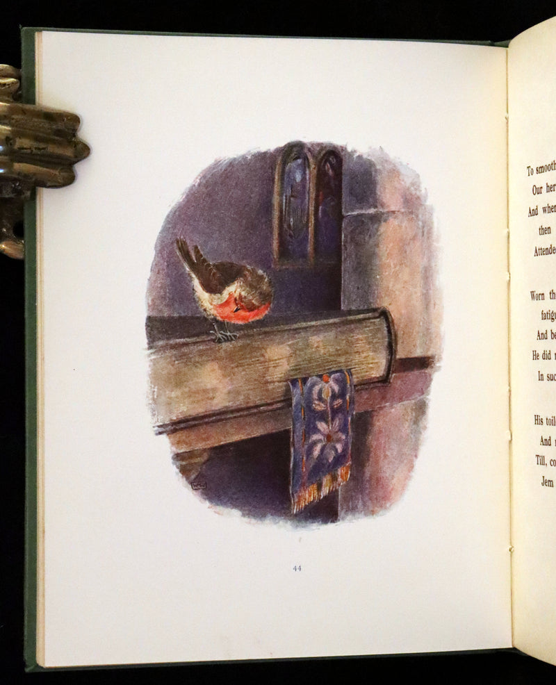 1920 First Illustrated Edition by Winifred M. Warne - The Robin's Christmas Eve