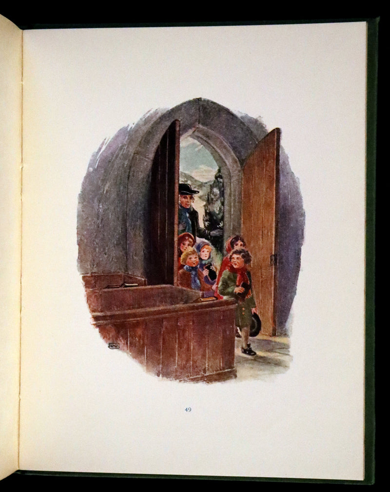 1920 First Illustrated Edition by Winifred M. Warne - The Robin's Christmas Eve