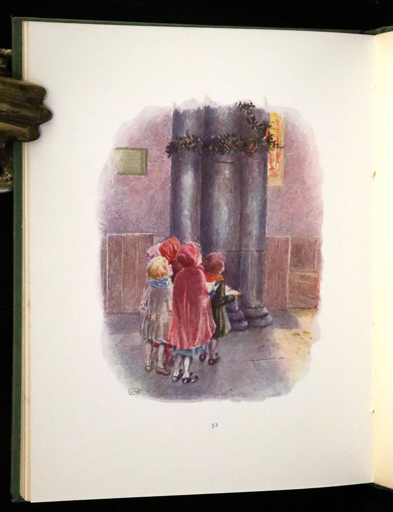 1920 First Illustrated Edition by Winifred M. Warne - The Robin's Christmas Eve