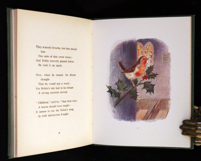 1920 First Illustrated Edition by Winifred M. Warne - The Robin's Christmas Eve