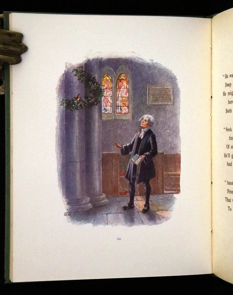1920 First Illustrated Edition by Winifred M. Warne - The Robin's Christmas Eve