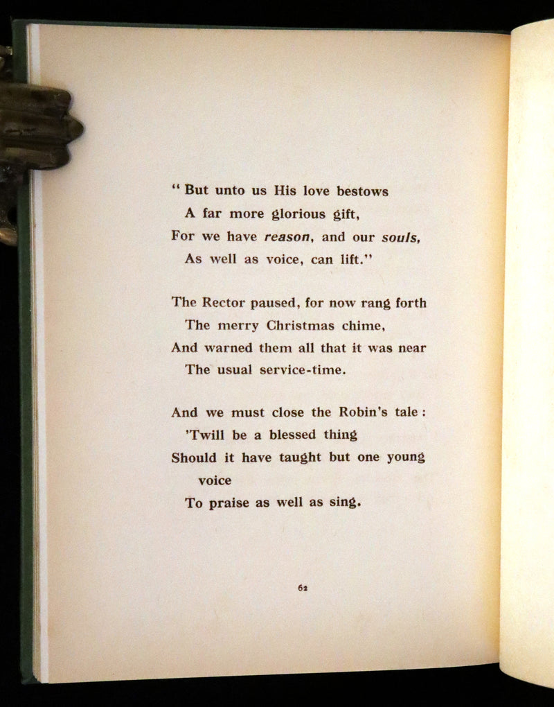 1920 First Illustrated Edition by Winifred M. Warne - The Robin's Christmas Eve