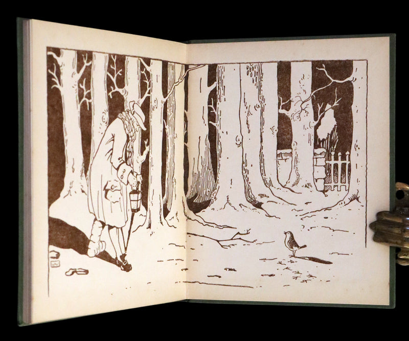 1920 First Illustrated Edition by Winifred M. Warne - The Robin's Christmas Eve