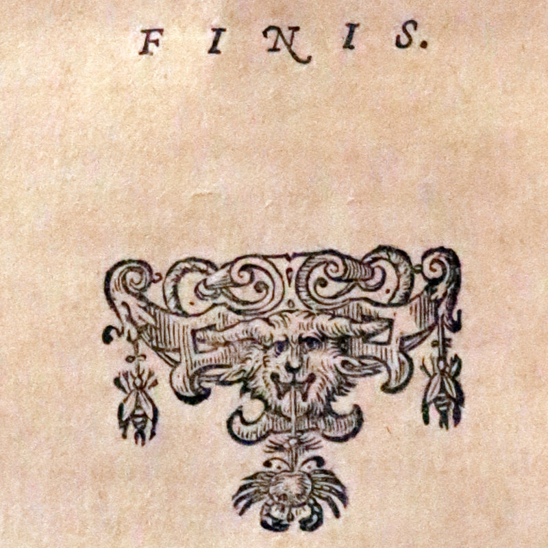 1633 Rare Latin Vellum Book - Histories of Alexander the Great with Map