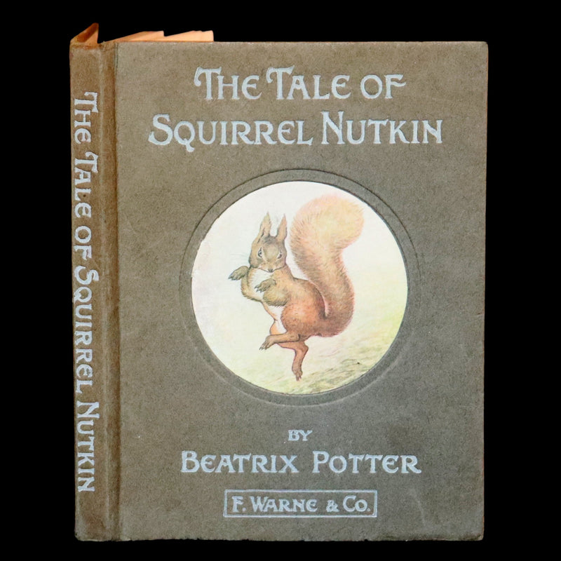 1910 Rare Book - The Tale of Squirrel Nutkin by Beatrix Potter