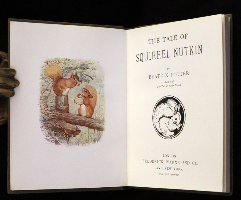 1910 Rare Book - The Tale of Squirrel Nutkin by Beatrix Potter