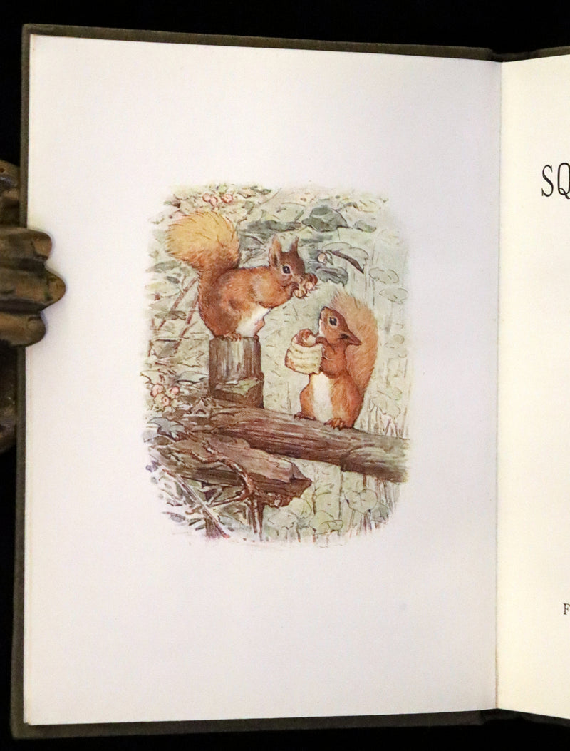 1910 Rare Book - The Tale of Squirrel Nutkin by Beatrix Potter