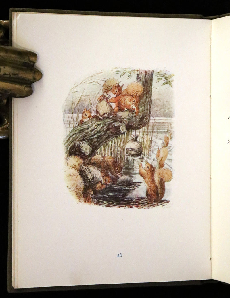 1910 Rare Book - The Tale of Squirrel Nutkin by Beatrix Potter
