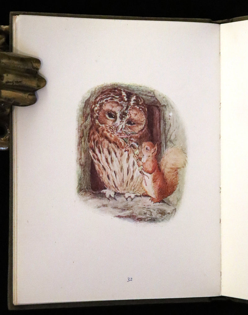 1910 Rare Book - The Tale of Squirrel Nutkin by Beatrix Potter