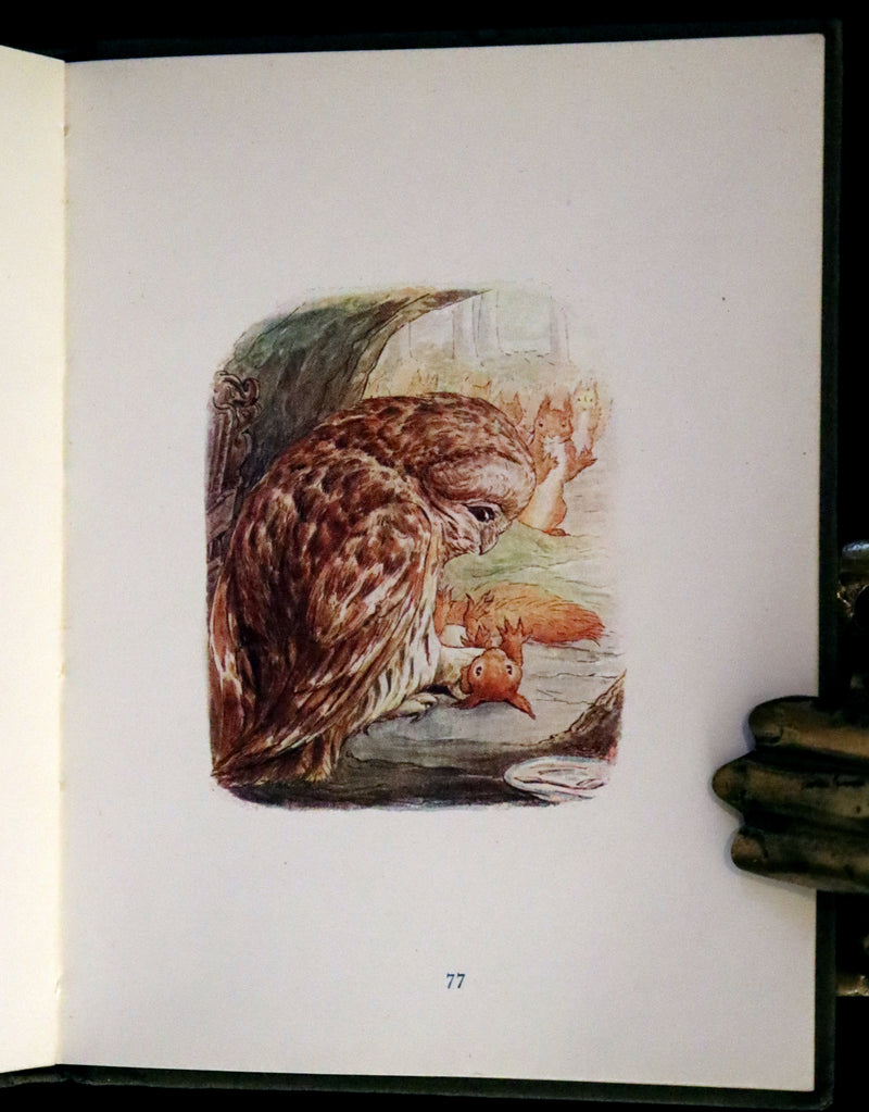1910 Rare Book - The Tale of Squirrel Nutkin by Beatrix Potter