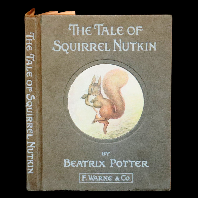 1910 Rare Book - The Tale of Squirrel Nutkin by Beatrix Potter