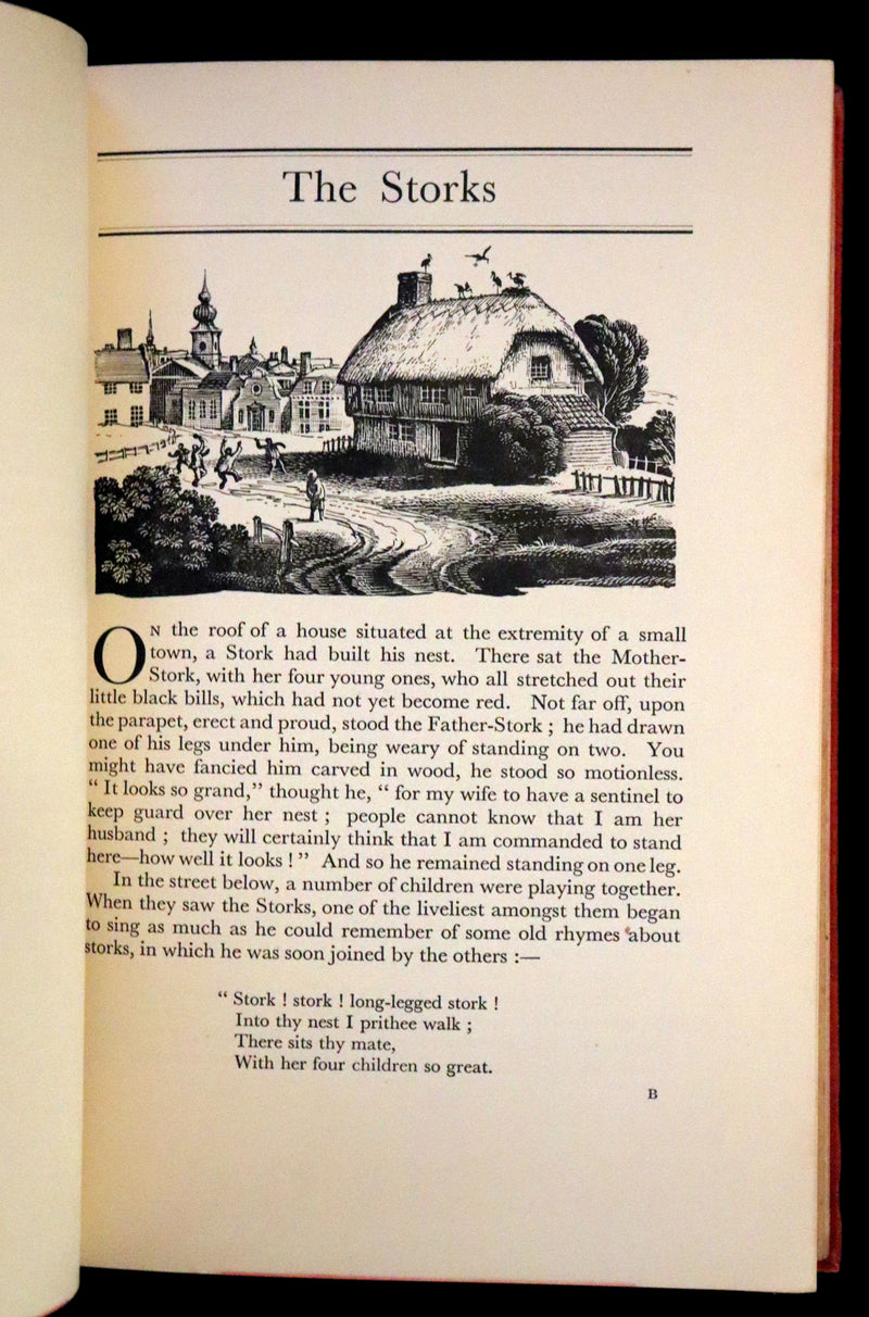 1935 Rare First Rex Whistler Illustrated Edition - Hans Andersen Fairy Tales