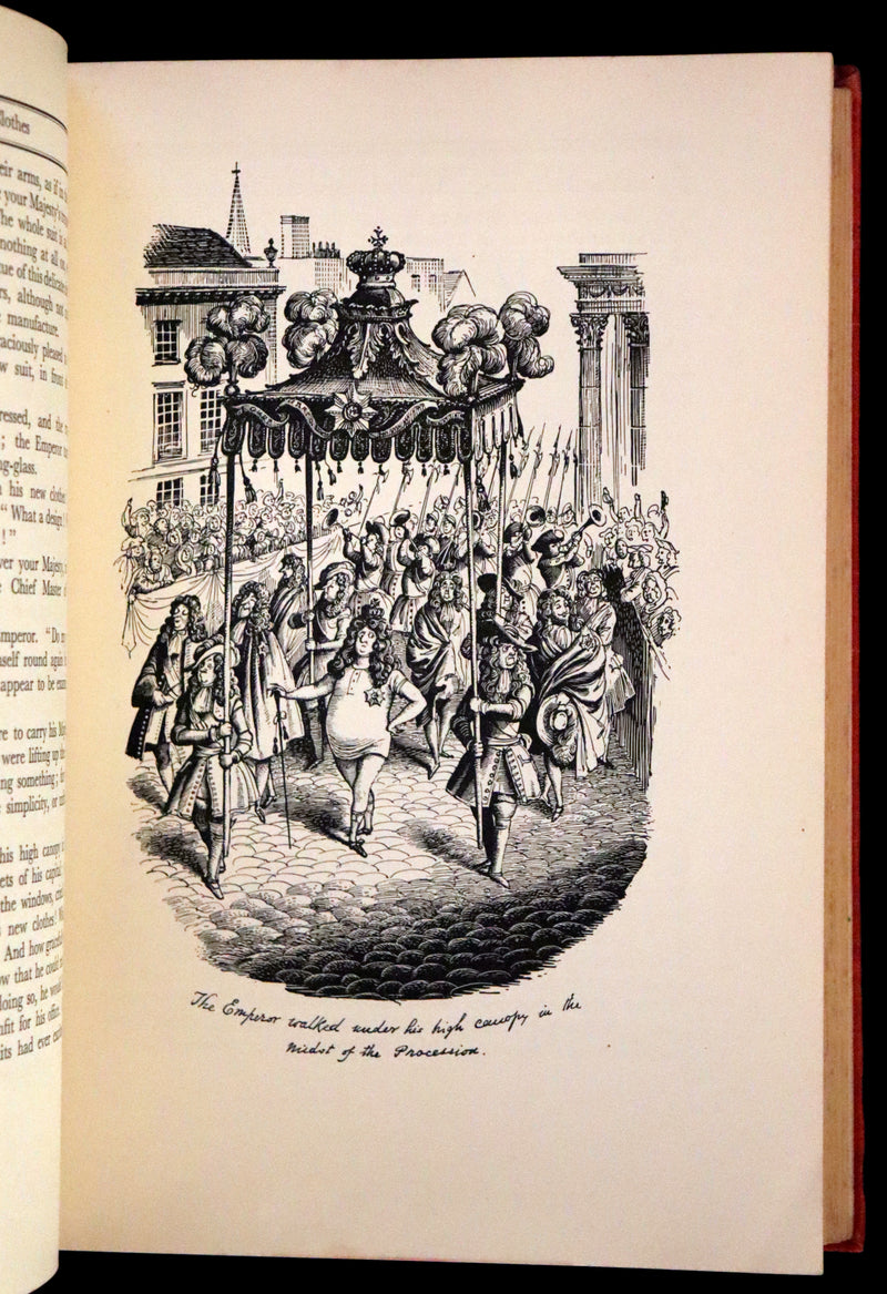 1935 Rare First Rex Whistler Illustrated Edition - Hans Andersen Fairy Tales