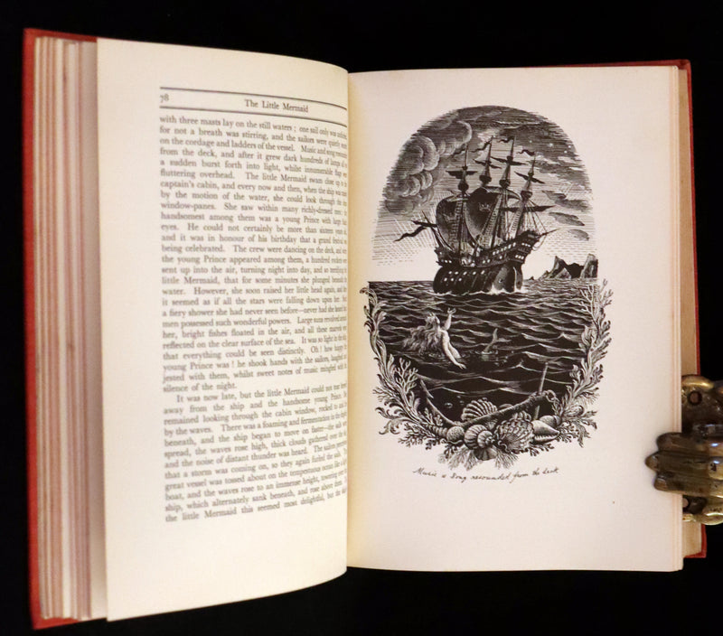 1935 Rare First Rex Whistler Illustrated Edition - Hans Andersen Fairy Tales