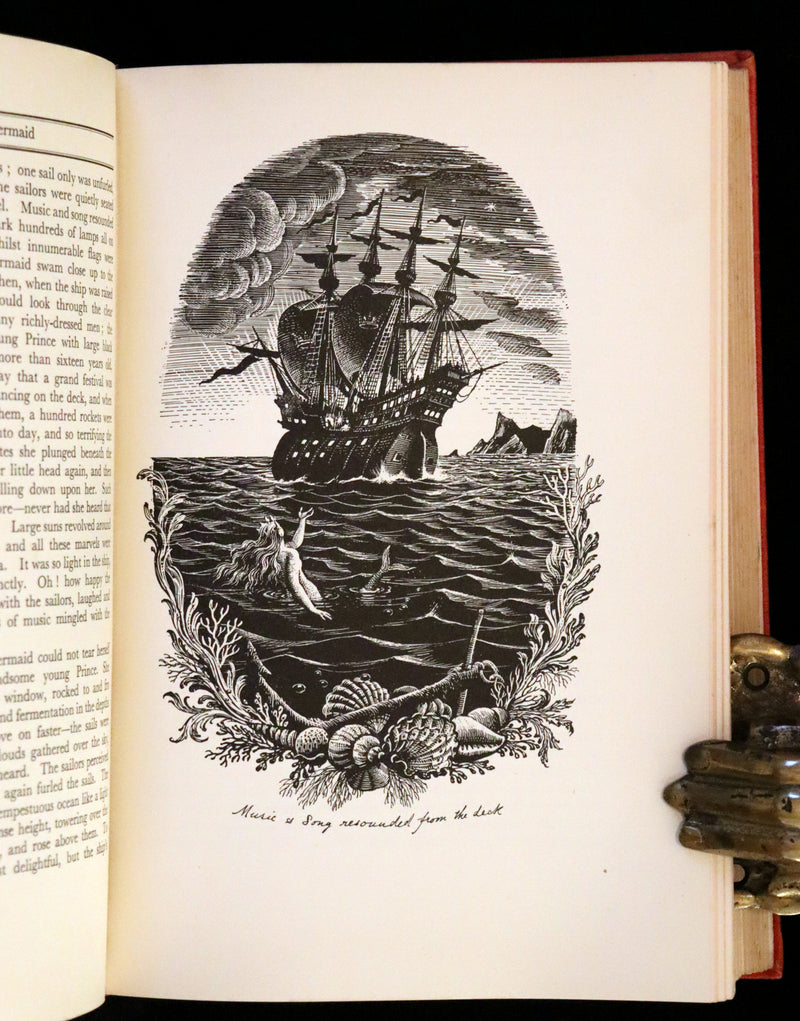 1935 Rare First Rex Whistler Illustrated Edition - Hans Andersen Fairy Tales