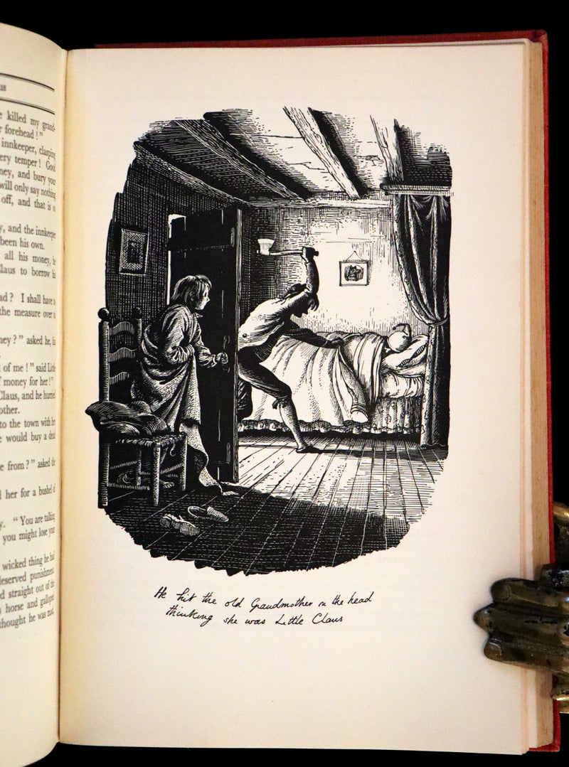 1935 Rare First Rex Whistler Illustrated Edition - Hans Andersen Fairy Tales