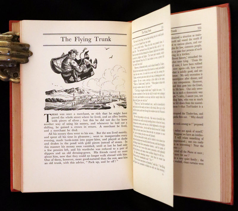 1935 Rare First Rex Whistler Illustrated Edition - Hans Andersen Fairy Tales