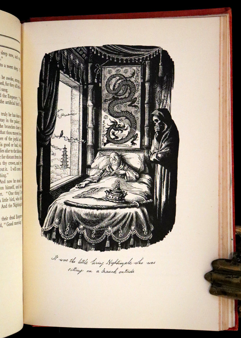 1935 Rare First Rex Whistler Illustrated Edition - Hans Andersen Fairy Tales