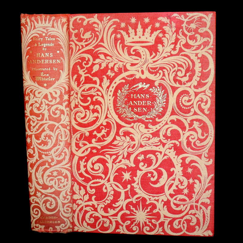 1935 Rare First Rex Whistler Illustrated Edition - Hans Andersen Fairy Tales