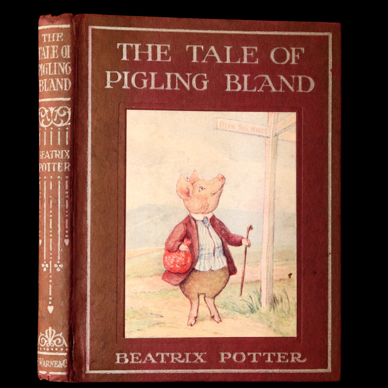 1913 Rare First Edition - The Tale of Pigling Bland by Beatrix Potter