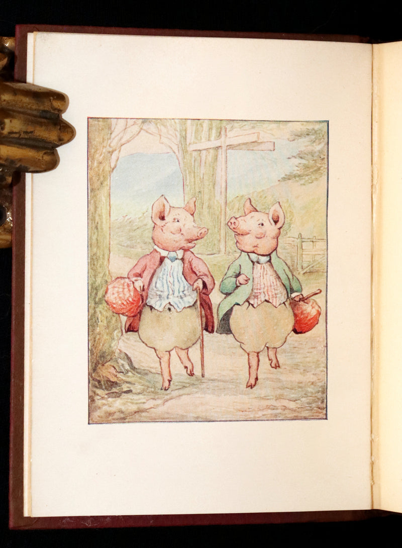 1913 Rare First Edition - The Tale of Pigling Bland by Beatrix Potter