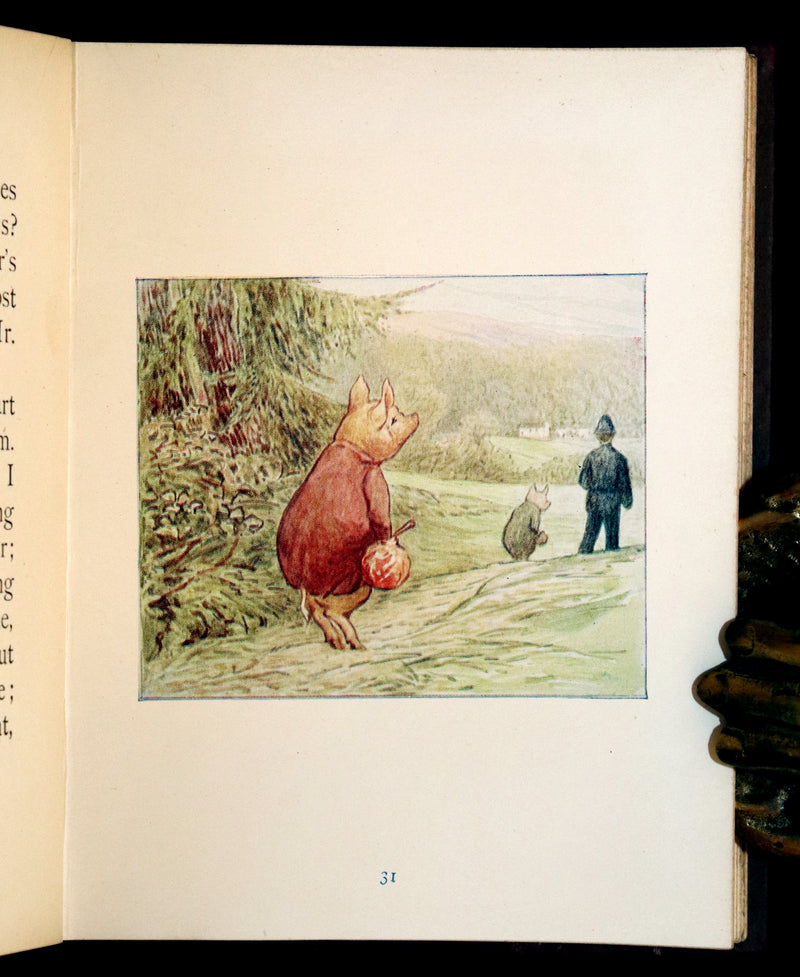 1913 Rare First Edition - The Tale of Pigling Bland by Beatrix Potter