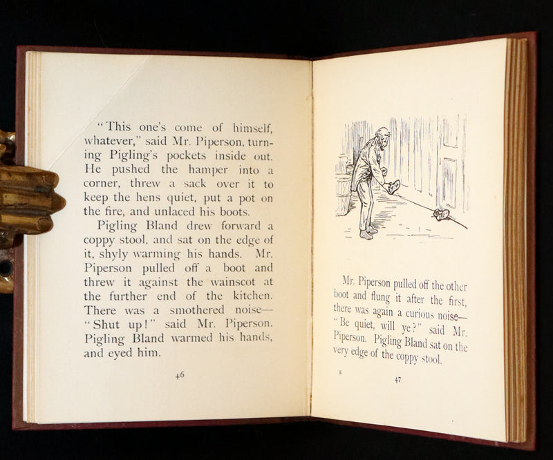 1913 Rare First Edition - The Tale of Pigling Bland by Beatrix Potter