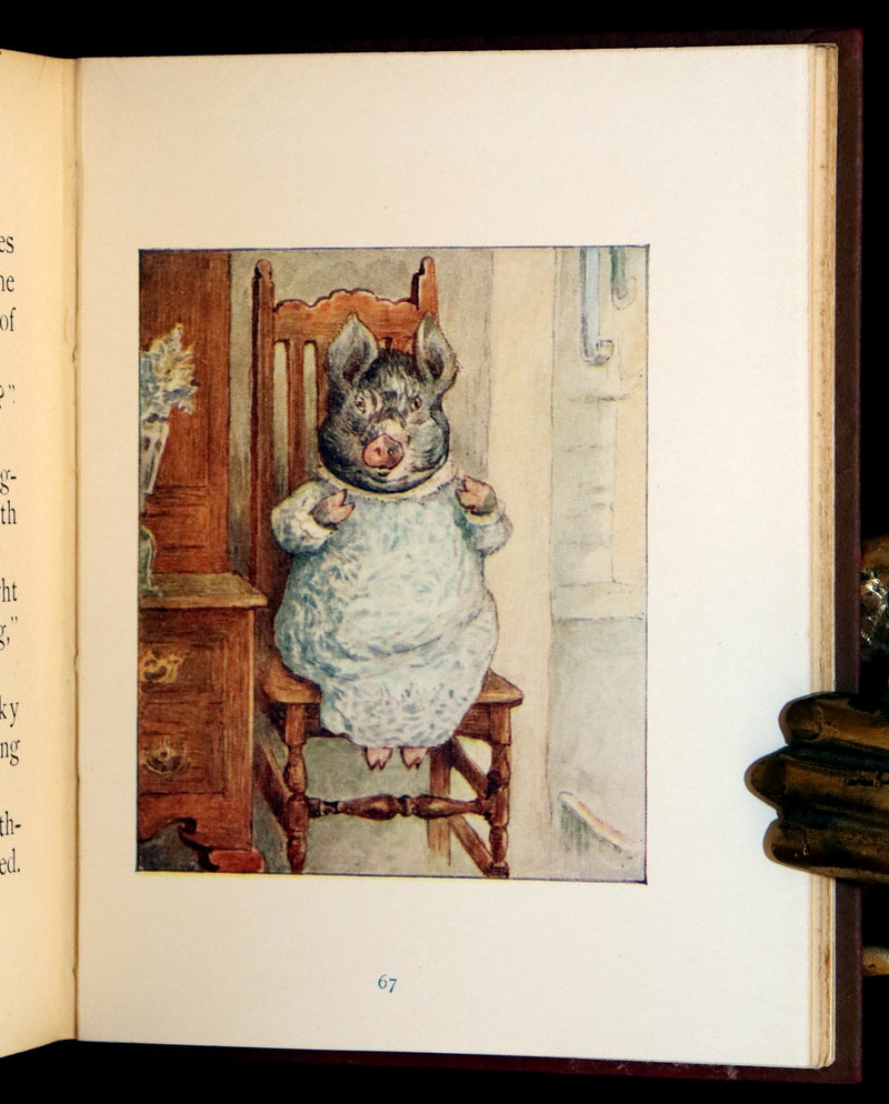 1913 Rare First Edition - The Tale of Pigling Bland by Beatrix Potter