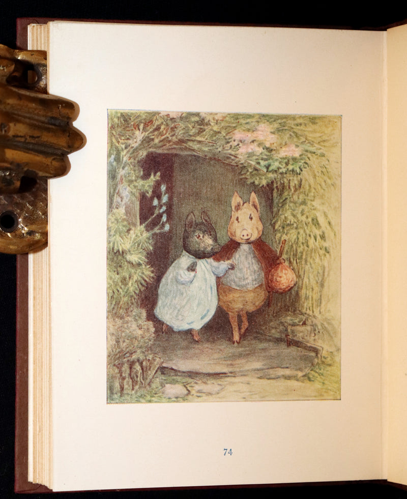 1913 Rare First Edition - The Tale of Pigling Bland by Beatrix Potter