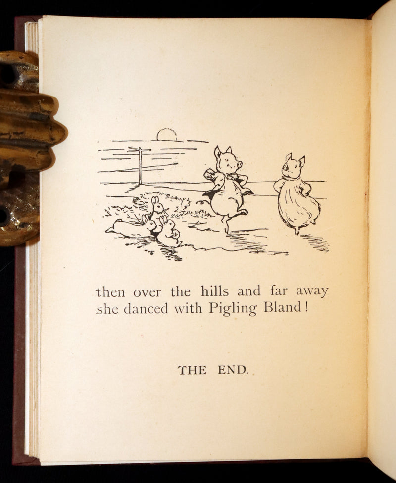 1913 Rare First Edition - The Tale of Pigling Bland by Beatrix Potter