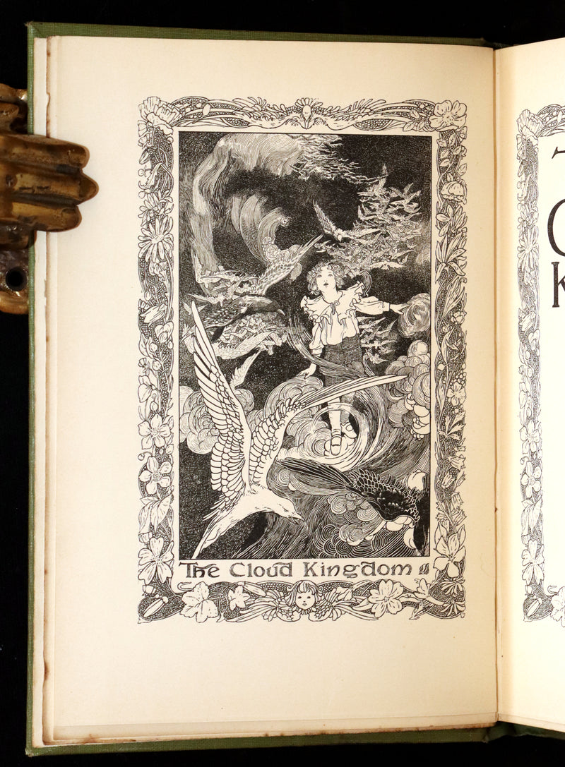 1905 Rare First Edition - The Cloud Kingdom Illustrated by Charles Robinson