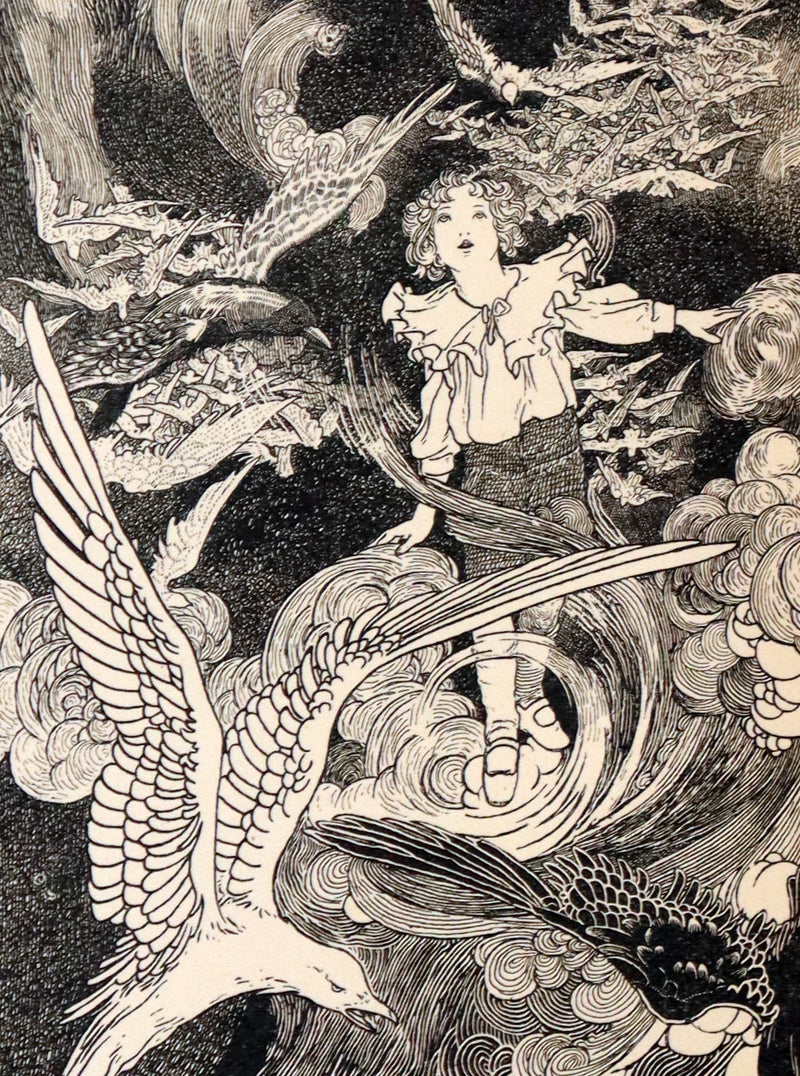 1905 Rare First Edition - The Cloud Kingdom Illustrated by Charles Robinson