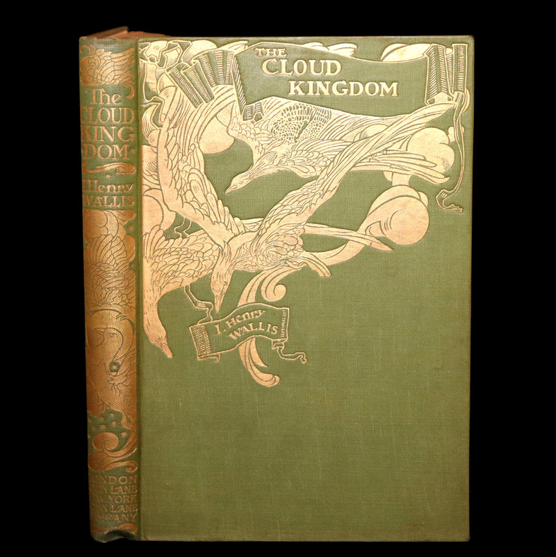 1905 Rare First Edition - The Cloud Kingdom Illustrated by Charles Robinson