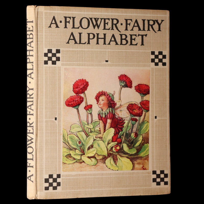 1950 Rare Book - A Flower Fairy Alphabet by Cicely Mary Barker
