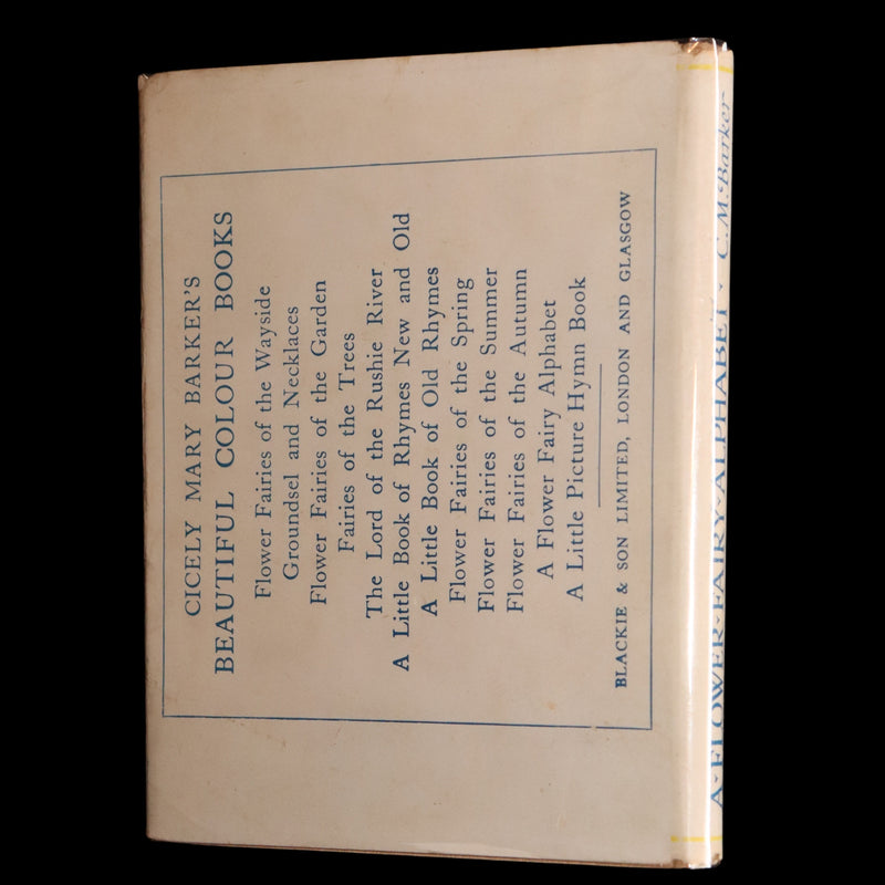 1950 Rare Book - A Flower Fairy Alphabet by Cicely Mary Barker