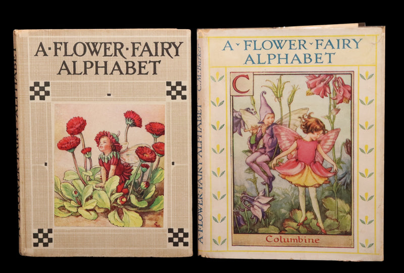 1950 Rare Book - A Flower Fairy Alphabet by Cicely Mary Barker