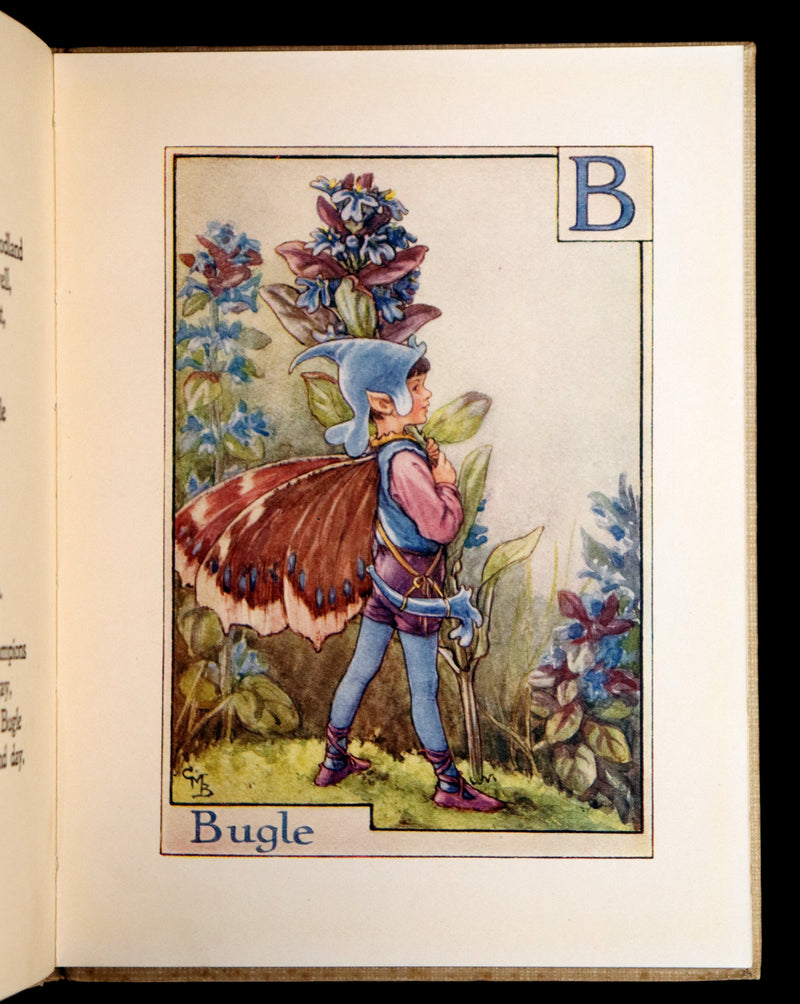 1950 Rare Book - A Flower Fairy Alphabet by Cicely Mary Barker