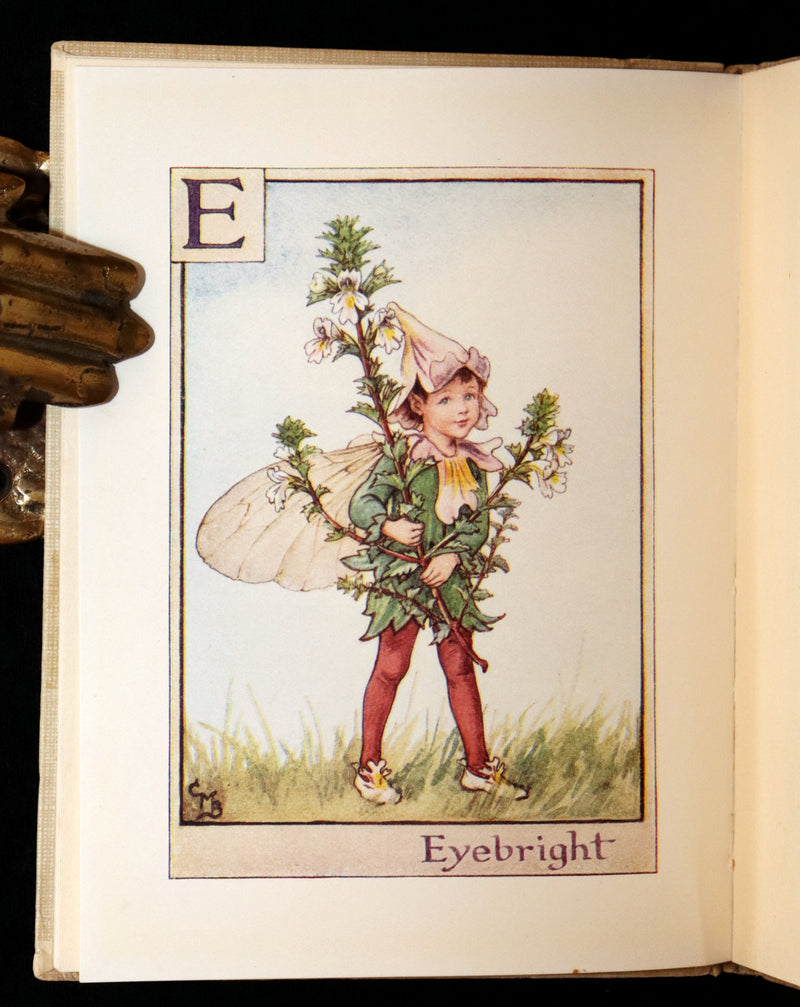 1950 Rare Book - A Flower Fairy Alphabet by Cicely Mary Barker